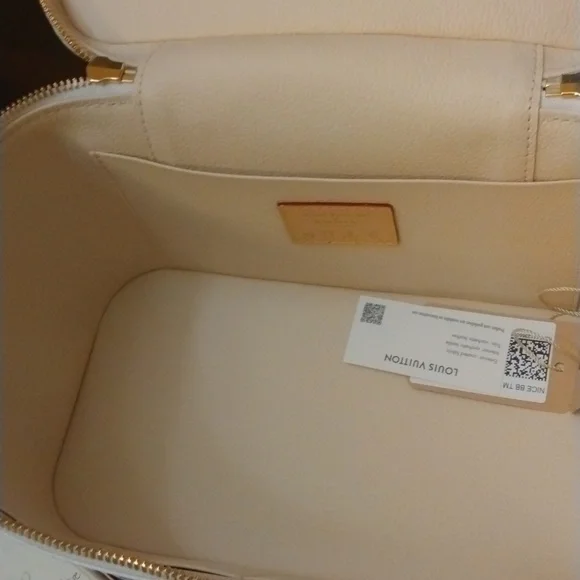 Louis Vuitton White Multicolor Monogram Nice BB Vanity Bag - Picture 8 of 13